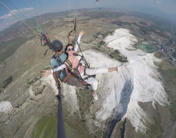 Pamukkale: Tandem Paragliding with Ancient Hierapolis Views - Is $65 good value for Pamukkale paragliding?