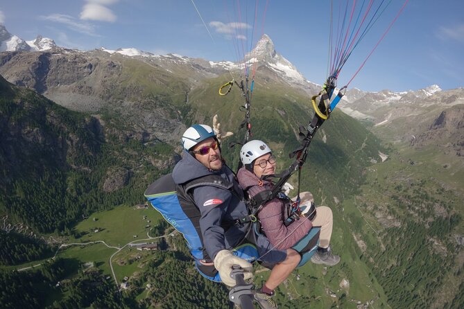 Panoramic Paragliding Flight in Zermatt Matterhorn (15-20min) - Taking Off Above Zermatt at 2,600 Meters