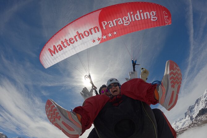 Panoramic Paragliding Flight in Zermatt Matterhorn (15-20min) - The Matterhorn View From a Paraglider