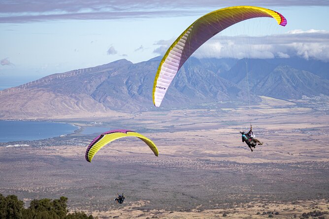 Paraglide Maui's 1K Tandem Paragliding Experience - Landing back on the grass