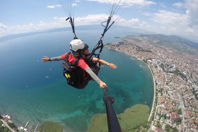 Paragliding Above Lake Ohrid in North Macedonia - Why Lake Ohrid Is Made for a Tandem Flight