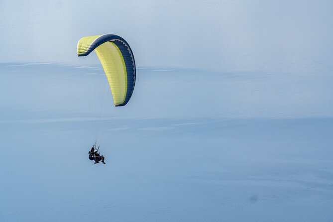 Paragliding Above Lake Ohrid in North Macedonia - Landing Along the Lake Ohrid Coast