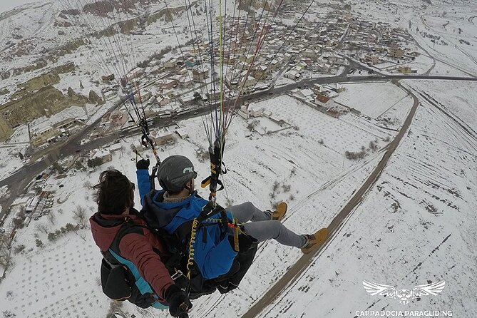 Paragliding Adventure in Cappadocia - What you see over Cavusin and Rose Valley