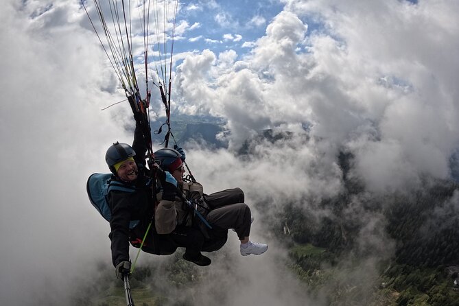 Paragliding adventure Plose/Brixen Dolomites for nature lovers - Forests, pastures, and Dolomite peaks from above