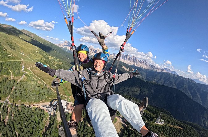 Paragliding adventure Plose/Brixen Dolomites for nature lovers - Photos, videos, and a useful backup plan