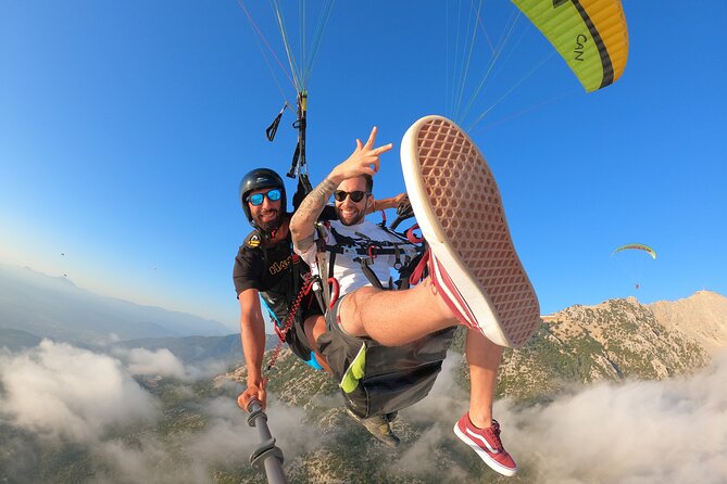 Paragliding Alanya Antalya Turkey - Landing and the return to Alanya