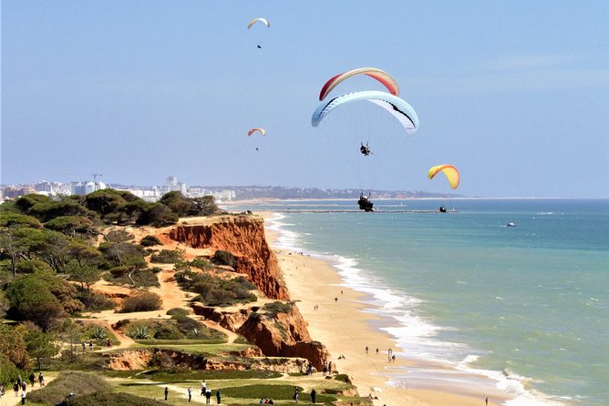 Paragliding Algarve Experience - The short run and lift-off