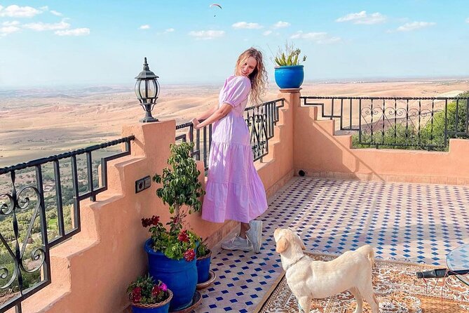 Paragliding and Camel tour in Agafay from Marrakech - The first flight from Aguergour