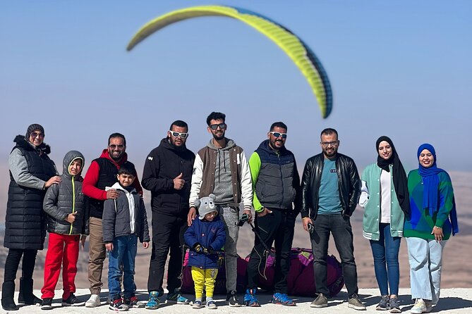 Paragliding and Camel tour in Agafay from Marrakech - Pickup, meeting point, and booking details