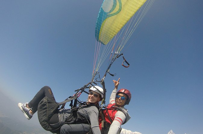 Paragliding at Pokhara - The views: lake, valleys, and Himalayan peaks