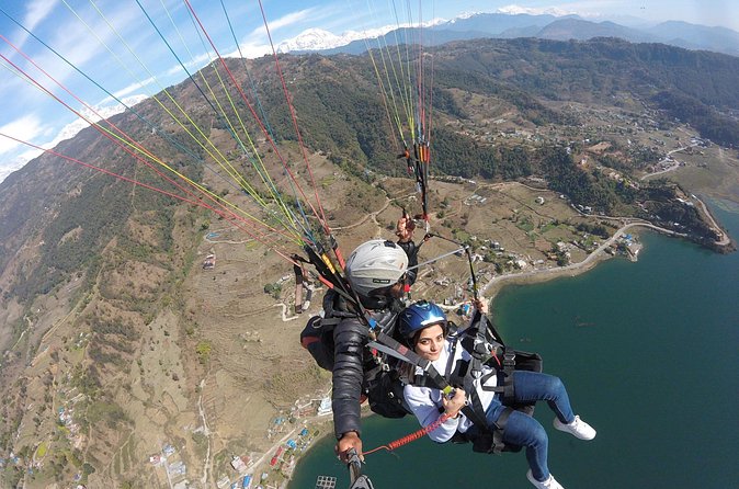 Paragliding at Pokhara - GoPro photos and video from the air