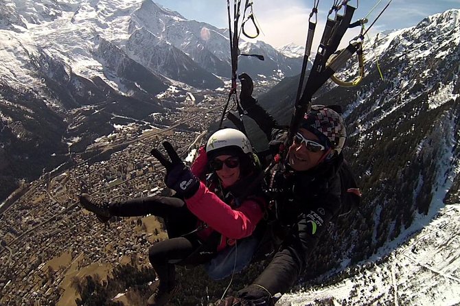 paragliding discovery flight - Twenty to thirty minutes above Chamonix
