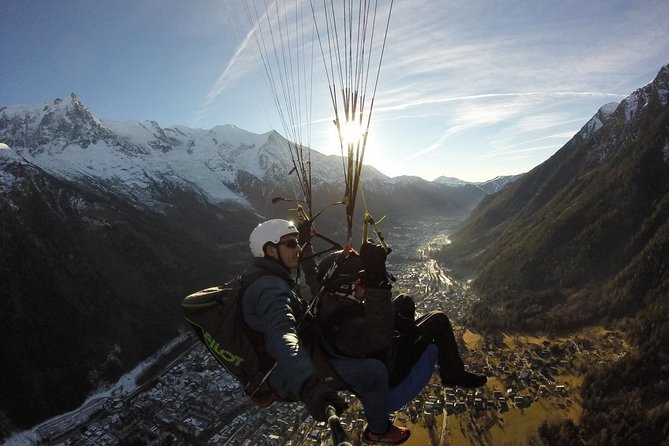 Paragliding Experience from Chamonix and Aiguille du Midi - The Geneva start, early and practical