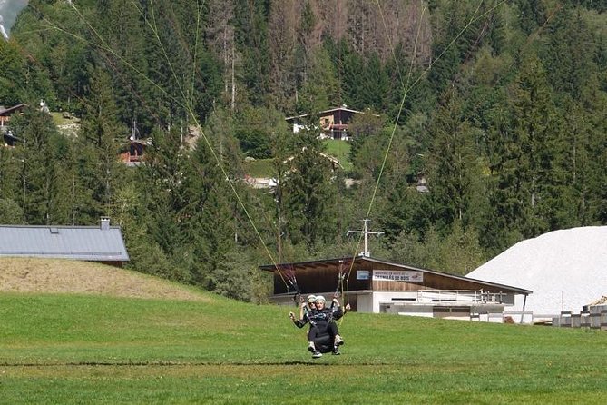Paragliding Experience from Chamonix and Aiguille du Midi - The tandem flight from Planpraz