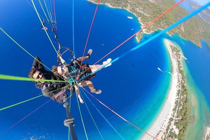 Paragliding Experience in Ölüdeniz - Taking off above Ölüdeniz from Mt. Babadag