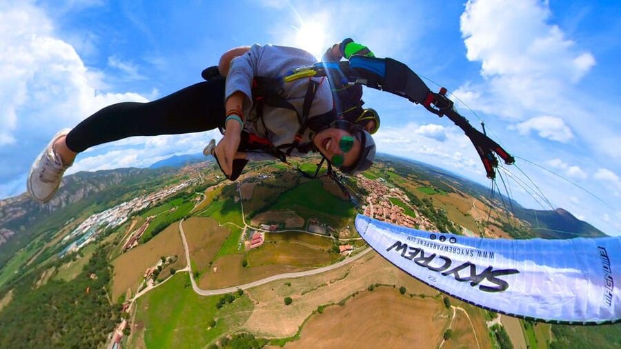 Paragliding: Experience the magic of flying near Barcelona. Report included - Weather Is Part of the Experience