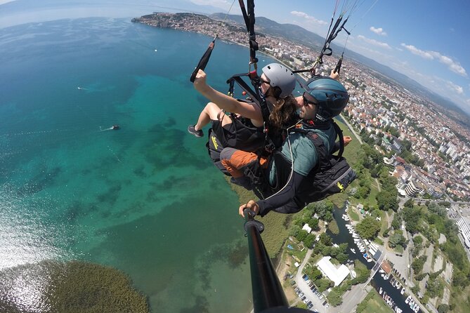Paragliding First Class Above Ohrid - What you can see during the flight