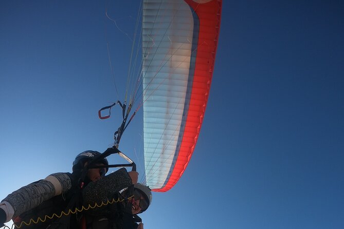 Paragliding flight in the High Atlas Marrakech - From Marrakech traffic to the Aguergour hills