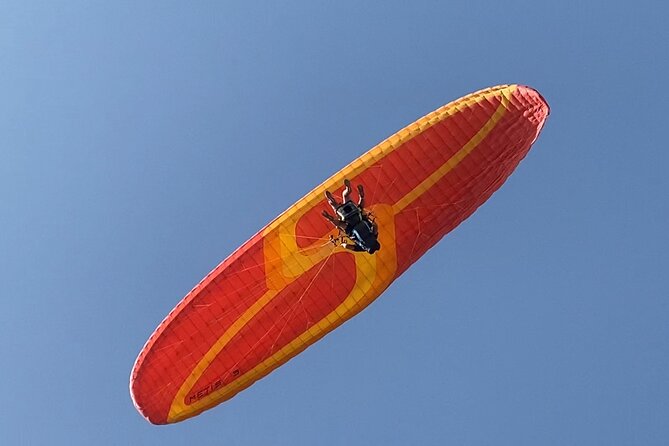 Paragliding Fly Tandem Vlora - Flying above Vlora from Shashic Mountain