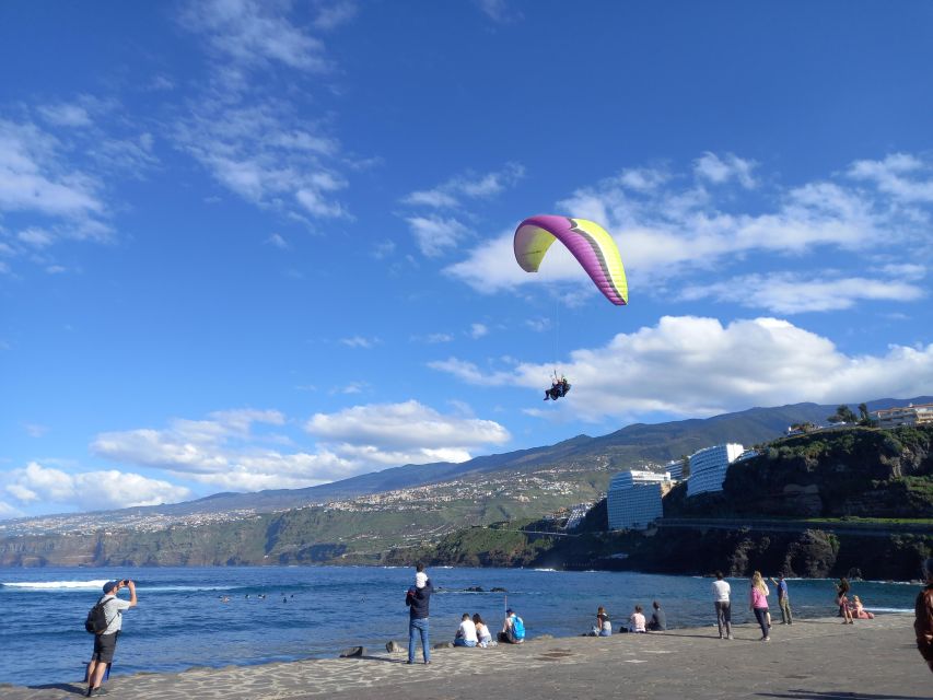 Paragliding from Puerto de la Cruz or Teide National park - The van ride to takeoff