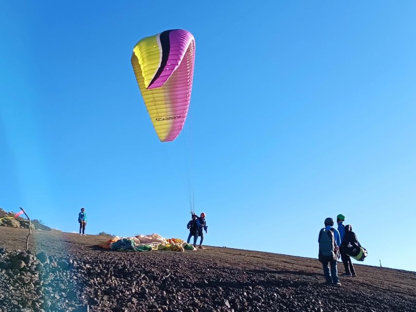 Paragliding from Puerto de la Cruz or Teide National park - What takeoff feels like