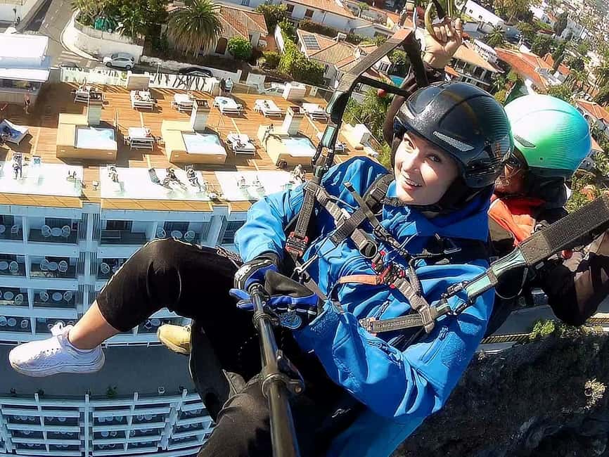 Paragliding from Puerto de la Cruz or Teide National park - The coastal Martianez option