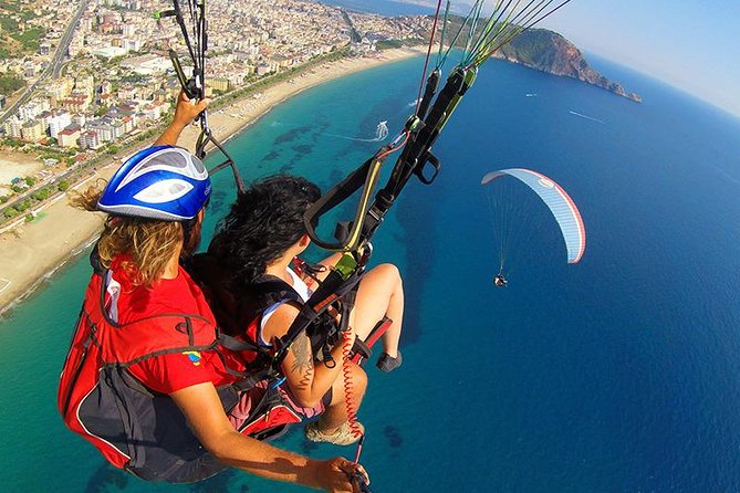 Paragliding in Alanya from Antalya region - From Antalya to Cleopatra Beach