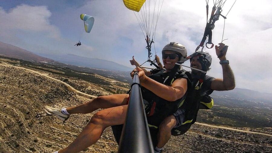 Paragliding in Chania - What paratriking near Chania is really like