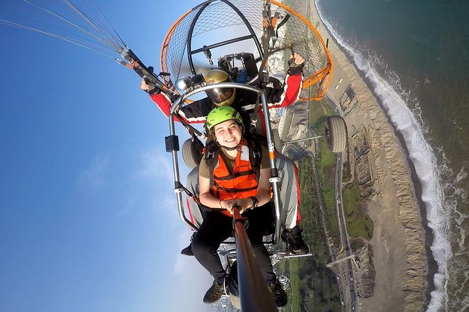 Paragliding in Lima - Costa Verde - What you will see above the Costa Verde