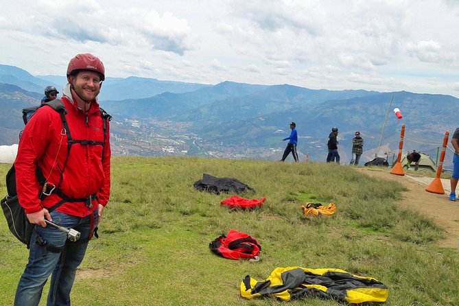 Paragliding in Medellin Includes GoPro and Pick up & Drop off - The San Félix Launch Area at 7,000 Feet