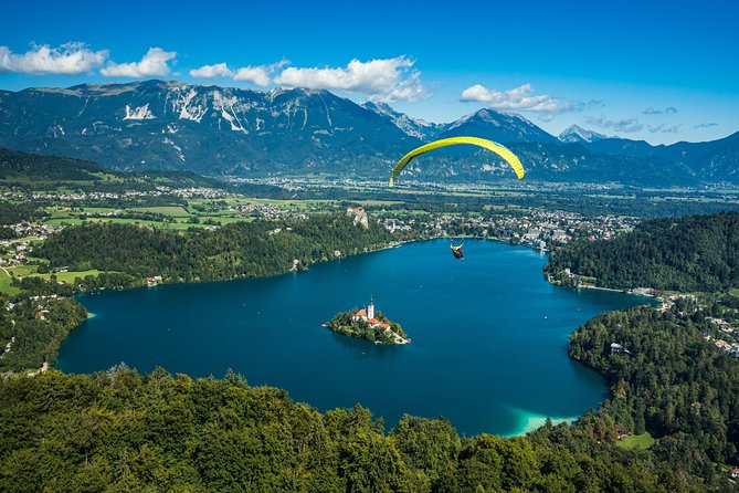 Paragliding Lake Bled - Seeing Lake Bled From the Launch Hill