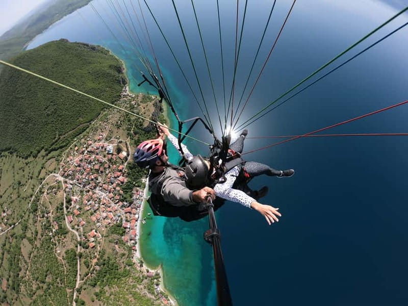 Paragliding Lake Ohrid - The Pickup From Struga to Pestani