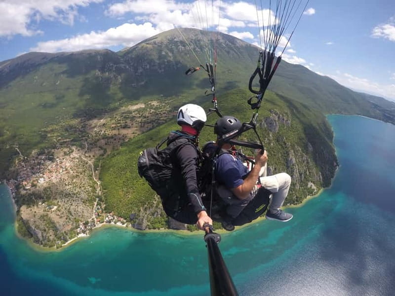 Paragliding Lake Ohrid - What Takeoff Feels Like