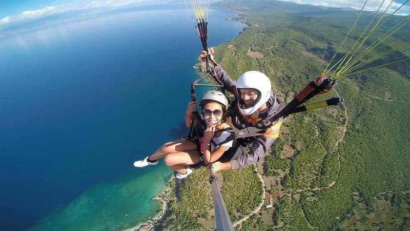Paragliding Lake Ohrid - Booking Value at $130 Per Person