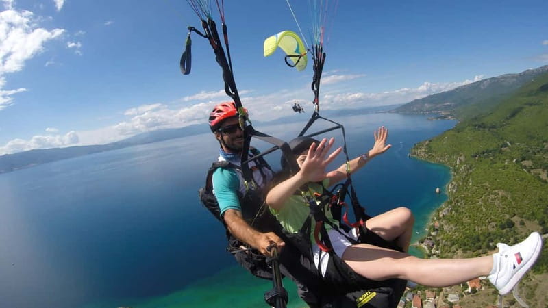 Paragliding Lake Ohrid - Reaching the Mountain Launch Point