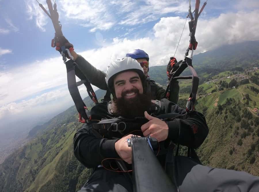 Paragliding Medellin with Transportation and free Videos - Practical details that make the day easier