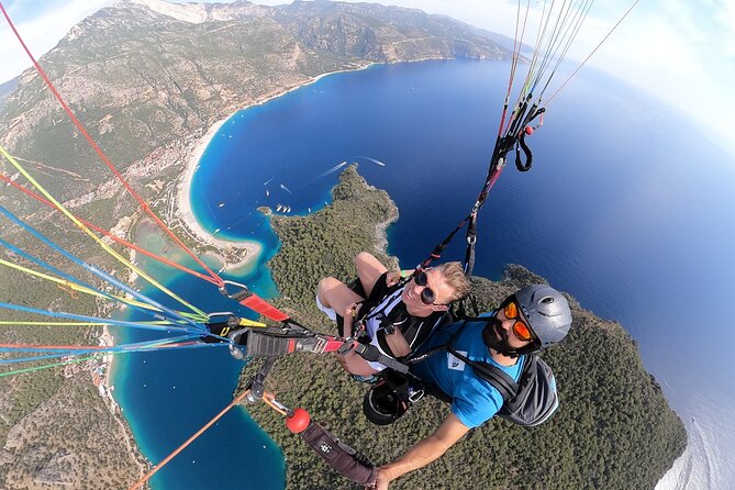 Paragliding Oludeniz, Fethiye, Turkey - Stop 3: Oludeniz from the air