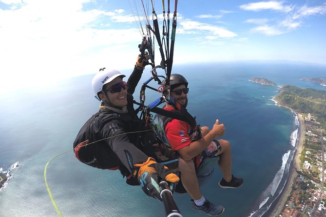 Paragliding tandem flight 1.500 ft & up - How the value compares with a standard beach day