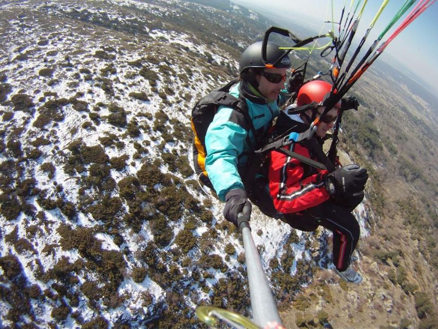 Paragliding Tandem Flight from Madrid - Leaving Madrid for Cebreros or Somosierra