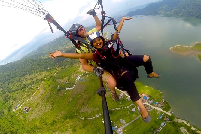 Paragliding Tandem Flight from Pokhara with Photos and Video - What the Takeoff Feels Like