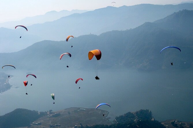 Paragliding Tandem Flight from Pokhara with Photos and Video - The View Above Phewa Lake
