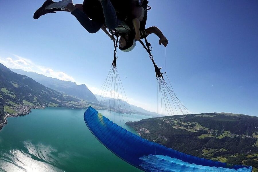 Paragliding Tandem Flight in Interlaken - Twelve to 20 minutes over the Jungfrau Region