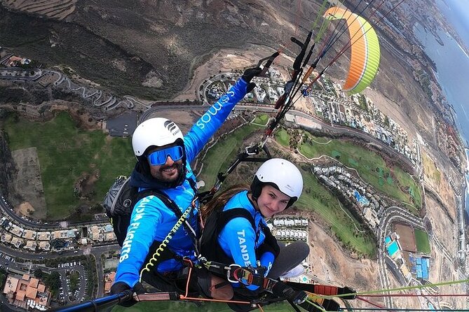 Paragliding Tandem Flight in Tenerife South ADRENALINE! - From Playa de la Enramada to the Adeje mountains