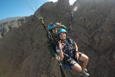 Costa Adeje: Tandem Paragliding Flight with Free Pickup