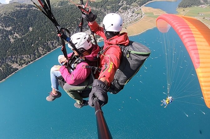 Paragliding Tandem Flights in Engadin - What the Corvatsch Launch Gives You