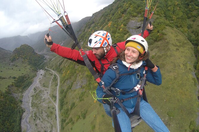 Paragliding tandem flights in Georgia - What the $130 price covers
