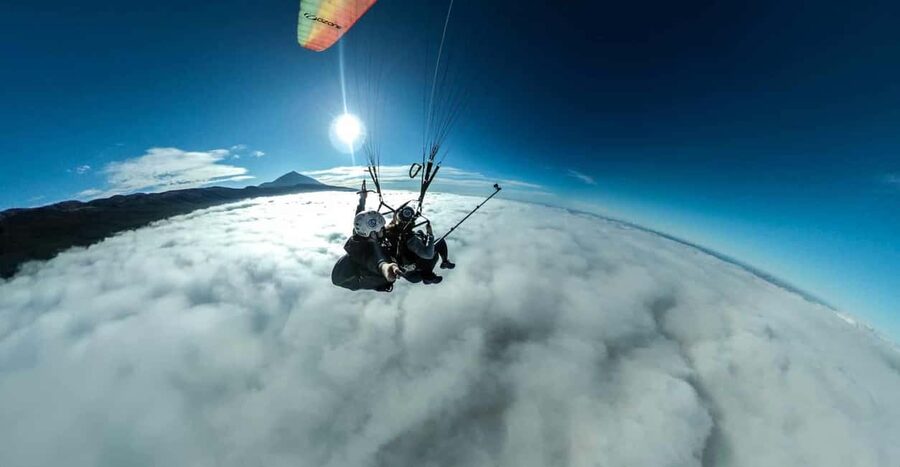Paragliding Tenerife: Flight from Teide to Puerto de la Cruz - Key points at a glance