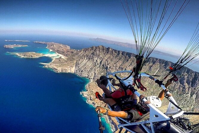 Paragliding Tours in Crete - What a 15-minute paratrike flight feels like