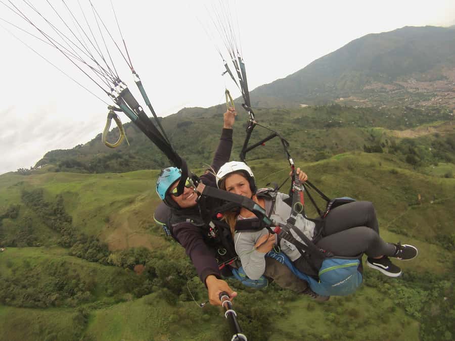 Paragliding Trip with Certified Pilots + Transportation - The 45-minute ride to the Antioquia launch area