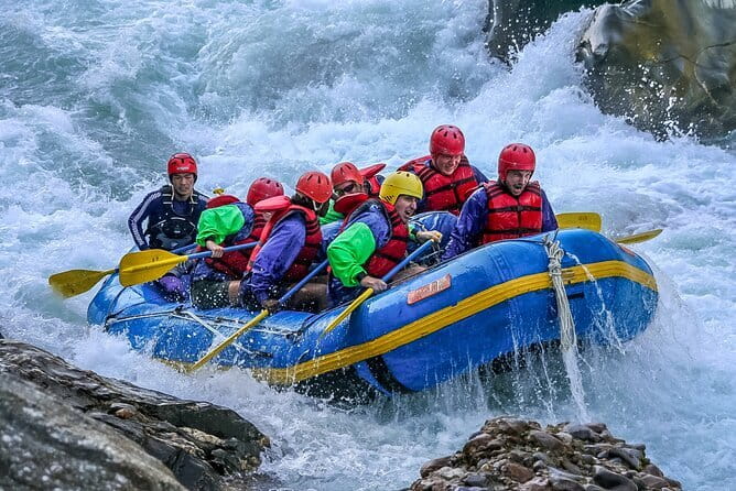 Paragliding Trip with River Rafting - Rafting the Upper Seti River